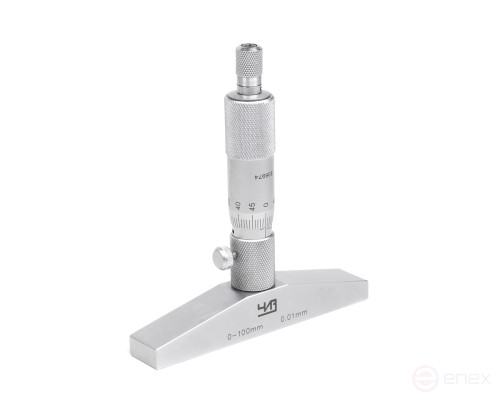 Глубиномер микрометр. ГМ - 100 0,01 ЧИЗ
