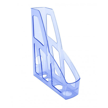 Paper tray vertical Stamp "Leader", tinted blue