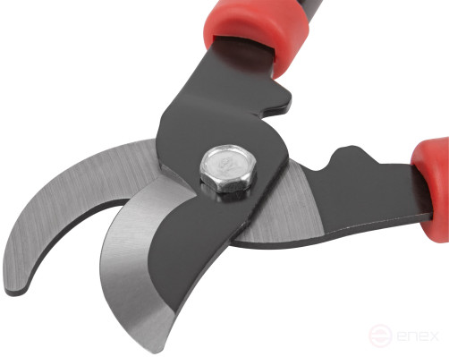 Mini knot cutter, blades 60 mm, metal handles with PVC linings 390 mm