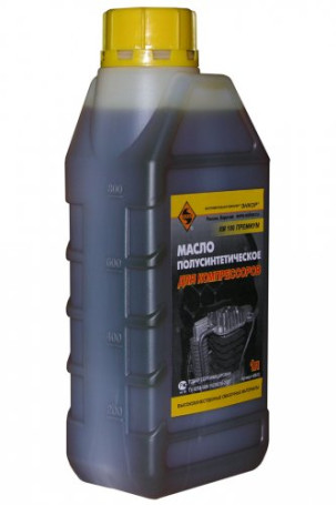 Semi-synthetic compressor oil KM100 ANCHOR, 1 liter