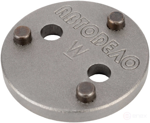 Mandrel of brake cylinders with electric VAG hand brake (F32 mm, 3*5 mm) (Avtodor) 40495