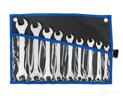 Набор ключей гаечных рожковых двусторонних 9 шт. (8-24) ПВХ сум. SITOMO BELARUS