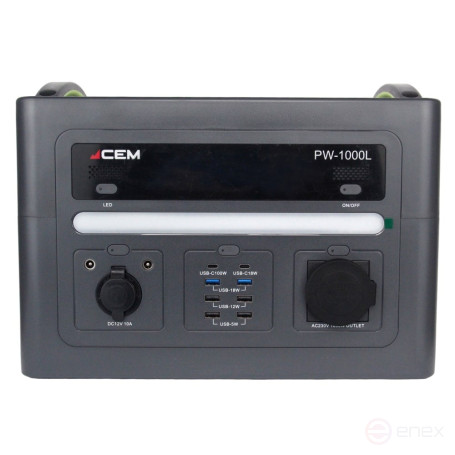 Portable charging station PW-1000L