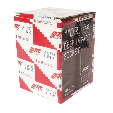 Головка торцевая глубокая ударная 6-гранная 1" х 46мм, длина 92мм JTC /1