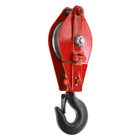 The unit with a hinged lid 5 t on the hook