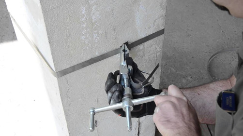 MVT-003 steel belt tensioning and cutting tool with MALIEN screw mechanism (tensioning pliers)