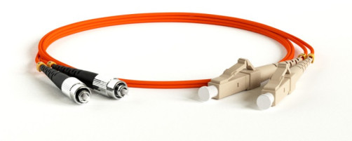 FC-D2-50-FC/PR-LC/PR-H-15M-LSZH-OR Patch cord fiber optic (cord) MM 50/125, FC-LC, 2.0 mm, duplex, LSZH, 15 m
