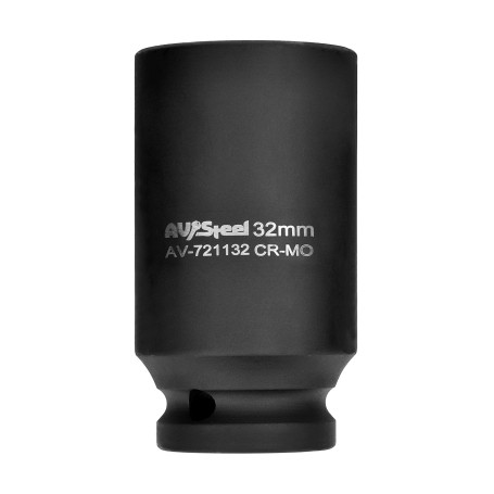 Головка ударная 12-гранная 1/2" удлиненная 32мм