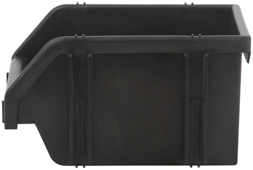 Mounting tray plastic black 125x150x230 mm