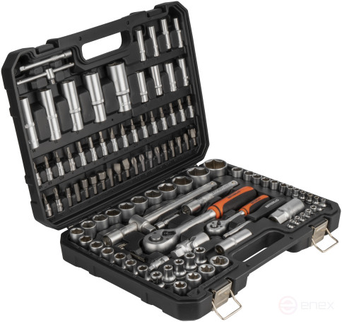 Набор головок торц. и вставок 108пр.1/2"1/4"DR (АвтоDело) 39818