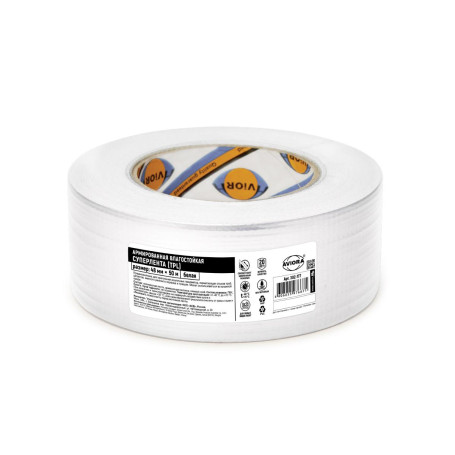 Adhesive mounting Super tape TPL Aviora, 48mm * 50m, 180 microns, -40 C to +70 C, white