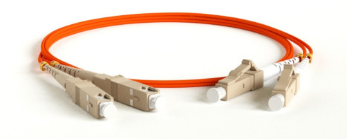 FC-D2-62-LC/PR-SC/PR-H-20M-LSZH-OR Patch cord fiber optic (cord) MM 62.5/125, LC-SC, 2.0 mm, duplex, LSZH, 20 m