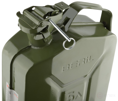 5L steel canister (pressure cap with lock) BERIL