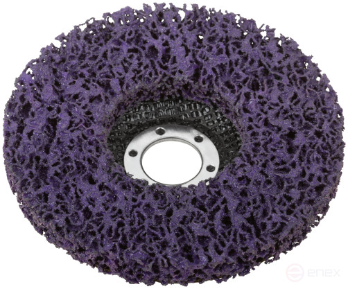 Polymer stripping disc 125 mm, purple, hard