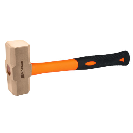 NORGAU Industrial intrinsically safe sledgehammer 1400 gr, N20F-1.4NSB