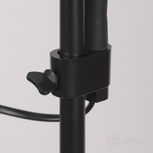 7088-502 Floor Lamp Rivoli Alexandrina 7088-502 Floor Lamp 1 x E27 40W + 1 x E14 40W Black