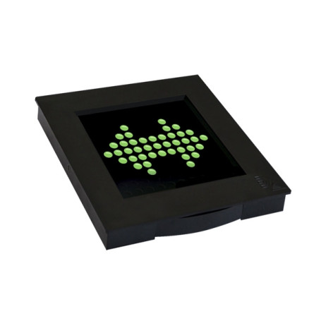 Compact dynamic light board for buildings of the 4th and 5th types of SOE MINI-12-DIN1