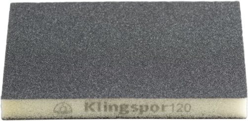 Elastic sanding sponge, double-sided filling , 98 x 123 x 10, 271078