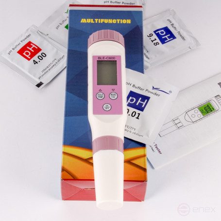 Тестер для воды цифровой тестер BLE-C600 7в1 с Bluetooth
