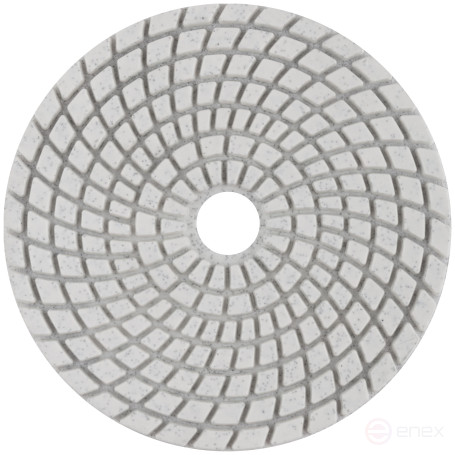 Алмазный гибкий шлифовальный круг АГШК (липучка), влажное шлифование, 100 мм, Р 50