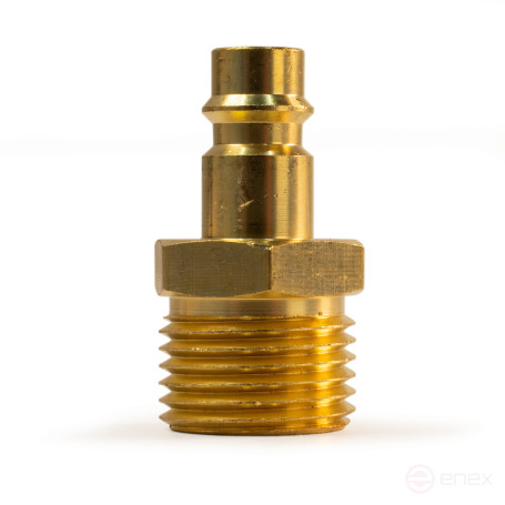 Professional dad fitting with 1/2M male thread, brass, 25 pcs