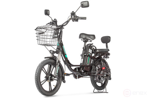 Электровелосипед Gelbert Khan 1, черный