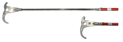 DOUBLE HOOK telescopic lightweight reinforced 1690-2690 mm