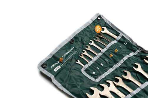 Набор ключей комбинированных 22 шт. (6,7,8,9,10,10,11,12,13,13,14,15,16,17,18,19,21,22,24,27,30,32 мм) планшет тетрон.