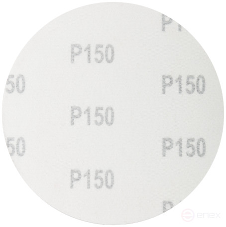 Solid grinding wheels (Velcro), aluminum oxide, 125 mm, 5 pcs. P 150