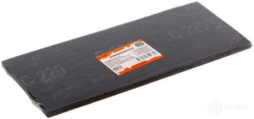 Шлифовальная сетка, 10 листов, зернистость 220, карбид кремния, 115 x 280 мм