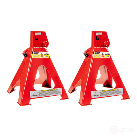 Подставка ремонтная ER-89006 6т(выс. подъема 380-600мм) (к-т 2шт) ЭВРИКА /1