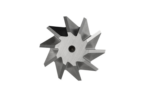 Milling cutter for processing grooves of the “reverse dovetail” type C83116.0X45