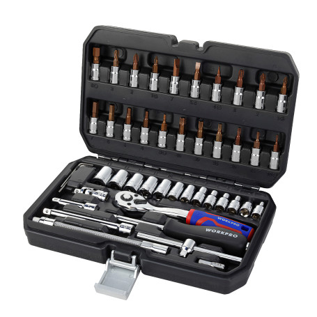 1/4" 46pcs WP202540 WORKPRO Tool Kit