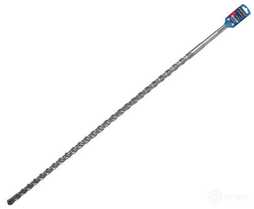 Бур SDS-MAX ПРАКТИКА 25 х 860/1000 мм, КВАДРО, серия Эксперт, по бетону (647-956)