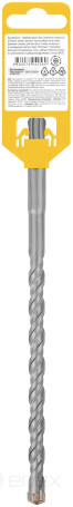 Бур по бетону SDS-PLUS, Профи, крестообразная вставка, двойная спираль, 10 х 210 мм