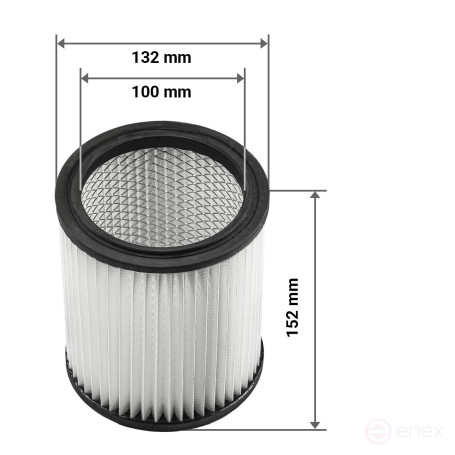 Vacuum cleaner for dry and wet cleaning BORT BAX-500E