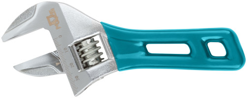 Ключ разводной с тонкими губками, пластиковая накладка на ручку, 150 мм (36 мм )