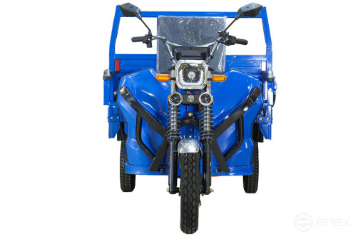 Грузовой электрический трицикл Rutrike D5 1700 гидравлика (60V1200W), серый