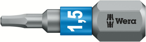 840/1 BTZ Hex-Plus бита биторсионная под внутренний шестигранник, вязкая твёрдость, хвостовик 1/4" C 6.3, 1.5 x 25 мм