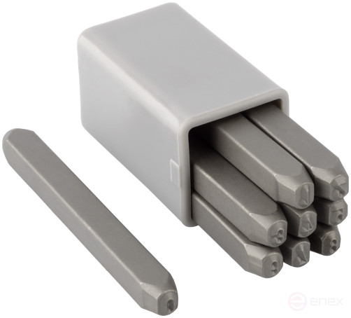 Набор клейм цифровых 3мм (стальные) BERIL