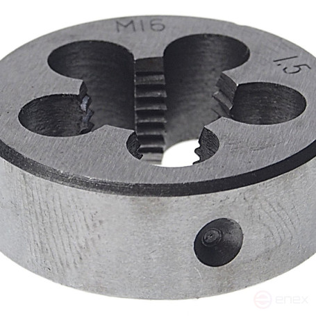 Плашка ER-01615P M16x1,5-ø38мм, в пластиковом футляреЭВРИКА /1/10