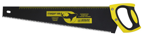 Hacksaw for wood "Standard 500K" (blade length L=500 mm, tooth profile average, pitch 4.5 mm)