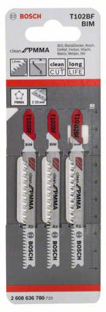 Пильное полотно T 102 BF Clean for PVC