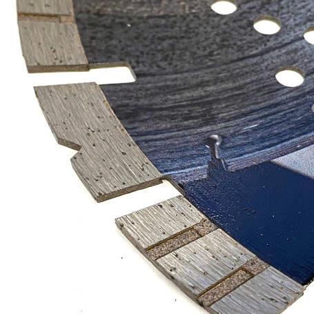 Diamond disc on concrete, turbo segment, Universal PRO Ø230x12x22,23 Adel Instrument