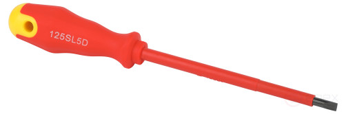 125SL5D Screwdriver ERA SL5x125 mm dielectric slot up to 1000 V two-component handle