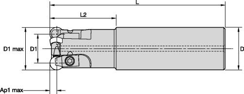 Фреза KIPR020RP06CF03