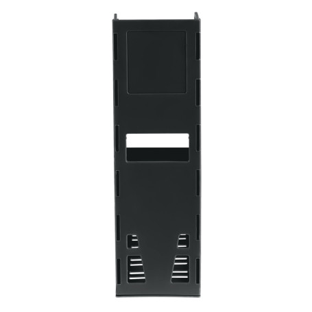 Лоток для бумаг вертикальный СТАММ, сборный, черный