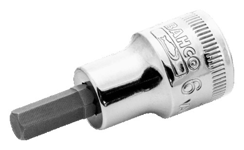 3/8" End head with hex socket screw insert, 5 mm