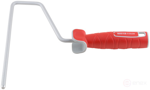 Roller handle 2K, aluminum Ø 8 mm, width 250 mm