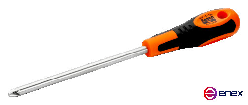 Screwdriver for Pozidriv PZ 0x75 mm screws
